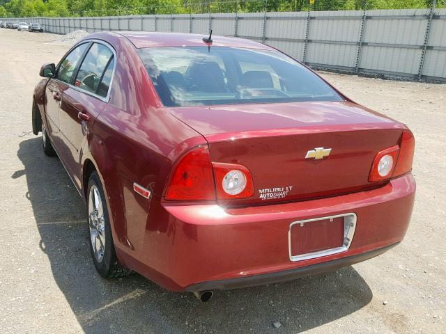 1G1ZC5E1XBF282234 - 2011 CHEVROLET MALIBU 1LT 勃艮第红 照片 3