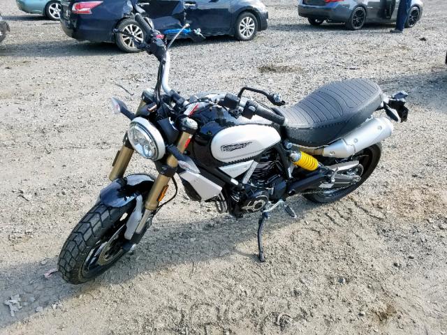 ZDMKAFCP7JB001884 - 2018 DUCATI SCRAMBLER BLACK photo 2