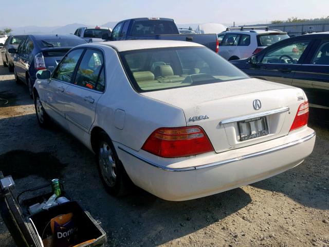 JH4KA9663XC009854 - 1999 ACURA 3.5RL WHITE photo 3