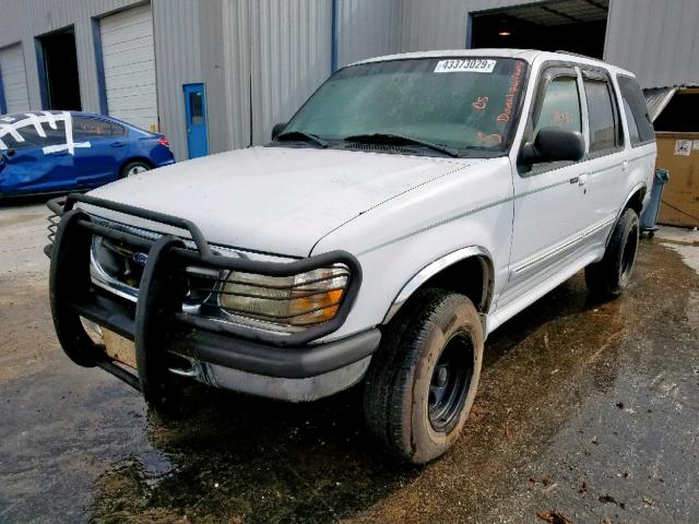 1FMZU34EXWZA10909 - 1998 FORD EXPLORER WHITE photo 2