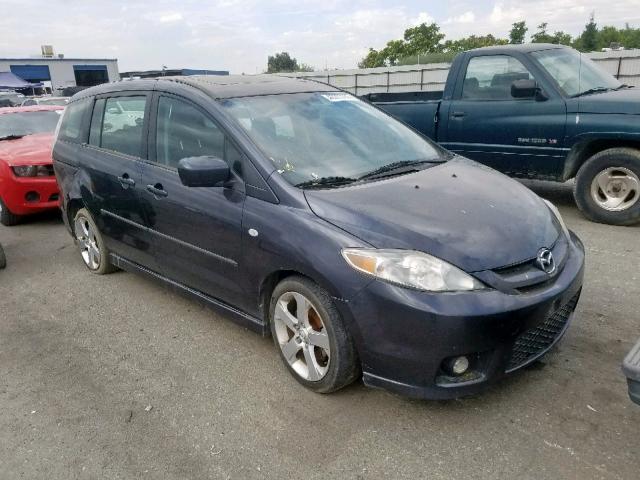 JM1CR29L860128247 - 2006 MAZDA 5 GRAY photo 1