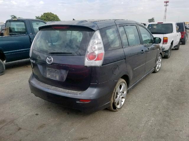 JM1CR29L860128247 - 2006 MAZDA 5 GRAY photo 4