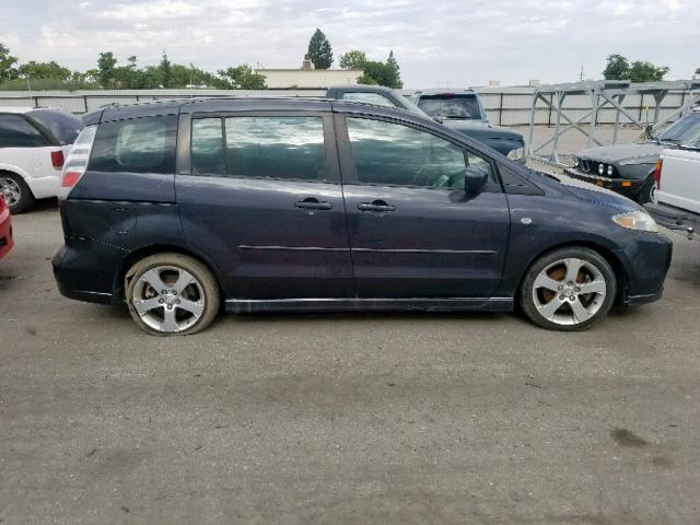 JM1CR29L860128247 - 2006 MAZDA 5 GRAY photo 9