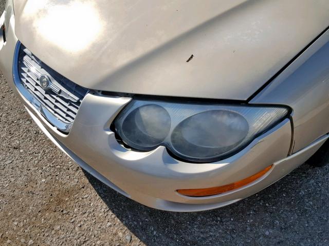 2C3AE66G01H721708 - 2001 CHRYSLER 300M TAN photo 9