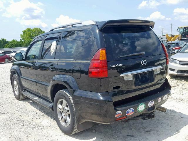 JTJBT20X570134289 - 2007 LEXUS GX 470 BLACK photo 3