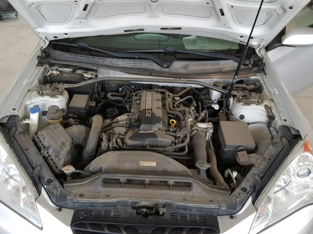 KMHHT6KD7CU070388 - 2012 HYUNDAI GENESIS CO SILVER photo 7