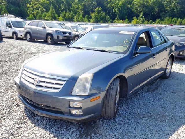 1G6DW677060113352 - 2006 CADILLAC STS TURQUOISE photo 2