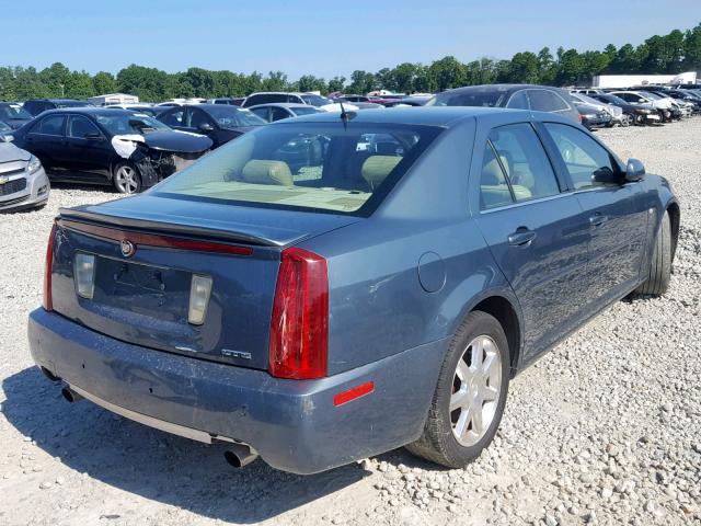 1G6DW677060113352 - 2006 CADILLAC STS TURQUOISE photo 4