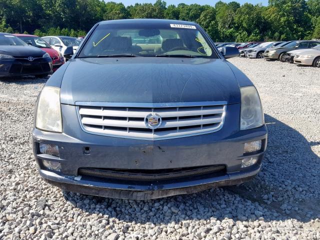 1G6DW677060113352 - 2006 CADILLAC STS TURQUOISE photo 9