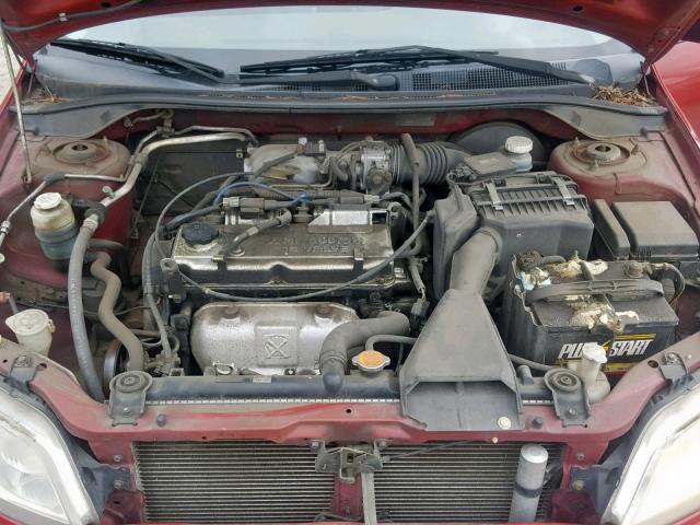 JA3AJ26E13U045833 - 2003 MITSUBISHI LANCER ES RED photo 7