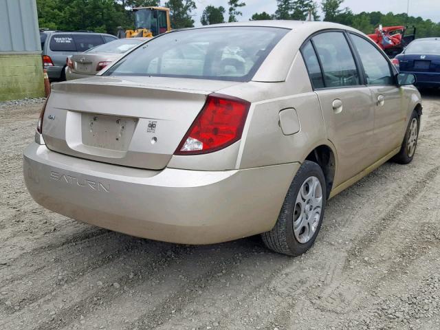 1G8AJ52F94Z201469 - 2004 SATURN ION LEVEL TAN photo 4