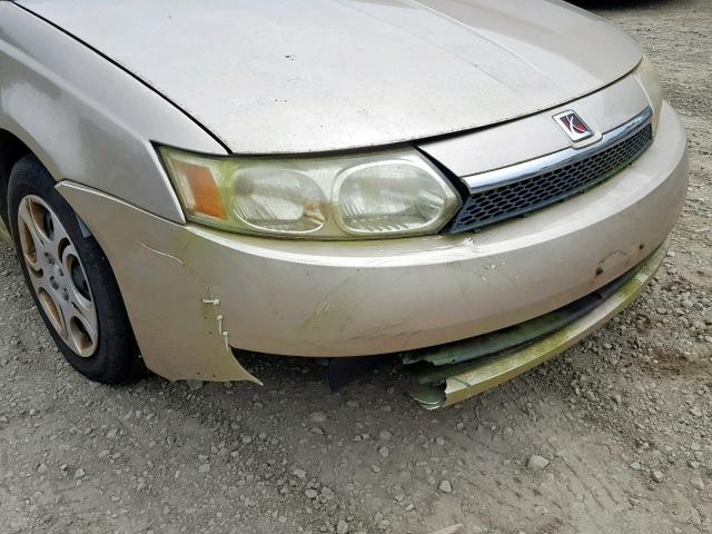 1G8AJ52F94Z201469 - 2004 SATURN ION LEVEL TAN photo 9