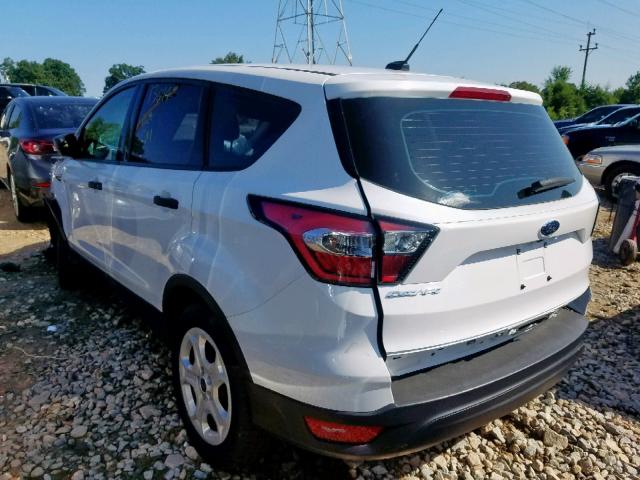 1FMCU0F75HUE38258 - 2017 FORD ESCAPE S WHITE photo 3