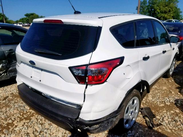 1FMCU0F75HUE38258 - 2017 FORD ESCAPE S WHITE photo 4