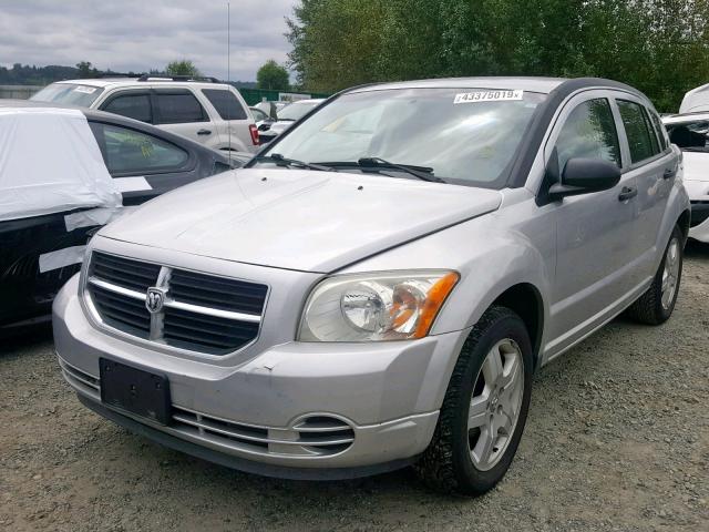 1B3HB48B08D524345 - 2008 DODGE CALIBER SX SILVER photo 2