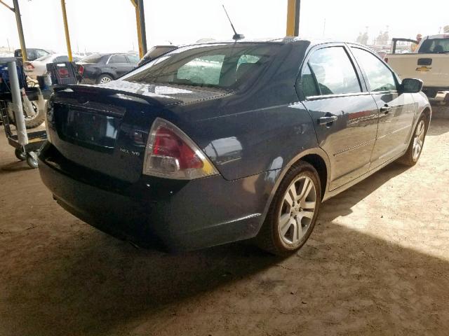 3FAHP08147R239644 - 2007 FORD FUSION SEL GRAY photo 4