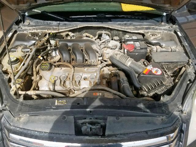 3FAHP08147R239644 - 2007 FORD FUSION SEL GRAY photo 7