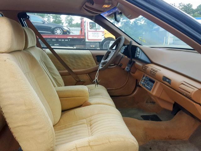 1G2WJ14T3LF302230 - 1990 PONTIAC GRAND PRIX BLACK photo 5