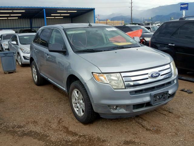 2FMDK38C47BB10307 - 2007 FORD EDGE SEL SILVER photo 1