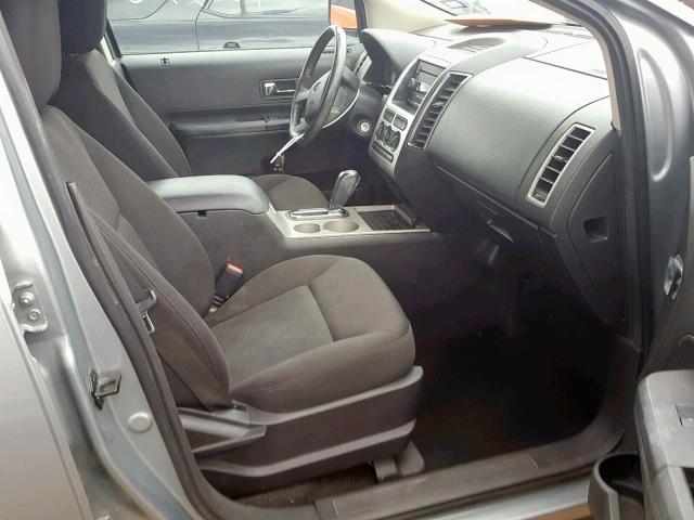 2FMDK38C47BB10307 - 2007 FORD EDGE SEL SILVER photo 5