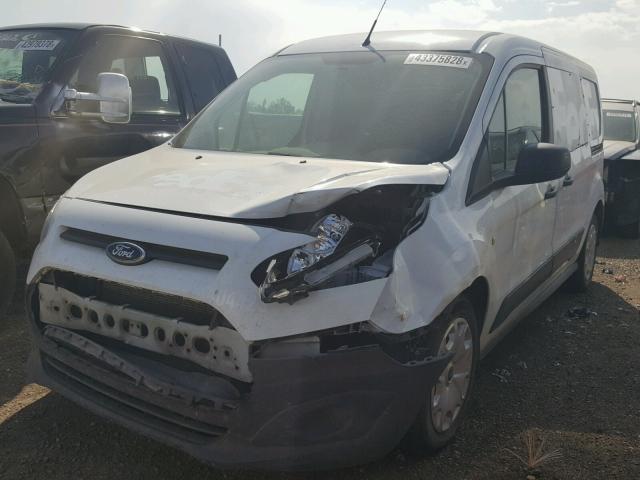 NM0LS7E73E1170387 - 2014 FORD TRANSIT CO WHITE photo 2