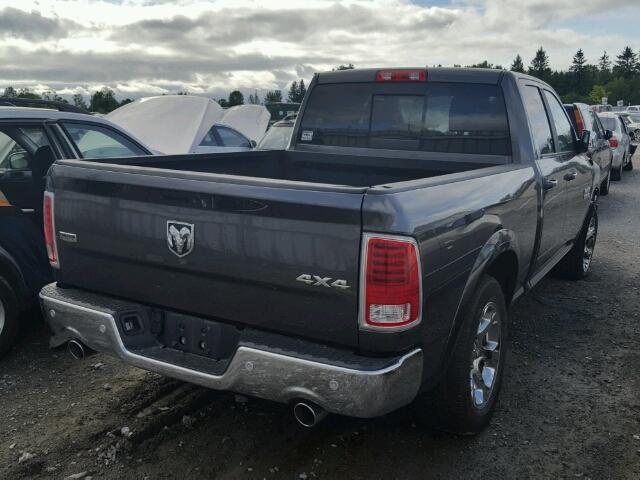 1C6RR7JM3GS174481 - 2016 RAM 1500 LARAM CHARCOAL photo 4