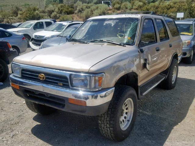 JT3VN39W3S0208686 - 1995 TOYOTA 4RUNNER VN GOLD photo 2