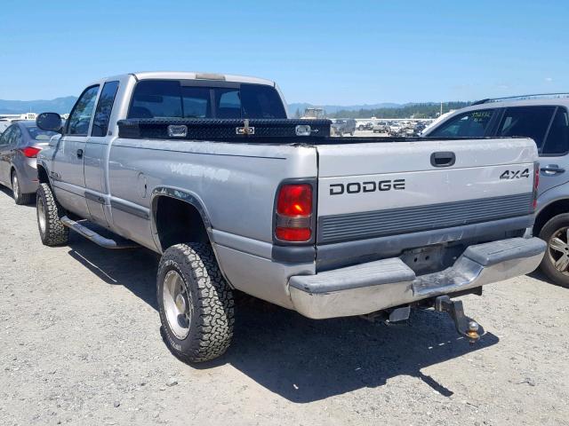 1B7KF23WXWJ216170 - 1998 DODGE RAM 2500 SILVER photo 3