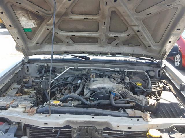 1N6ED29Y63C448628 - 2003 NISSAN FRONTIER C SILVER photo 7