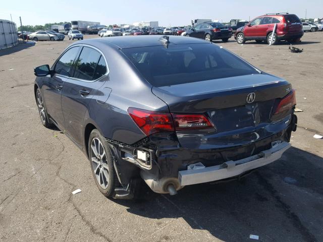 19UUB3F54FA002290 - 2015 ACURA TLX TECH BLUE photo 3