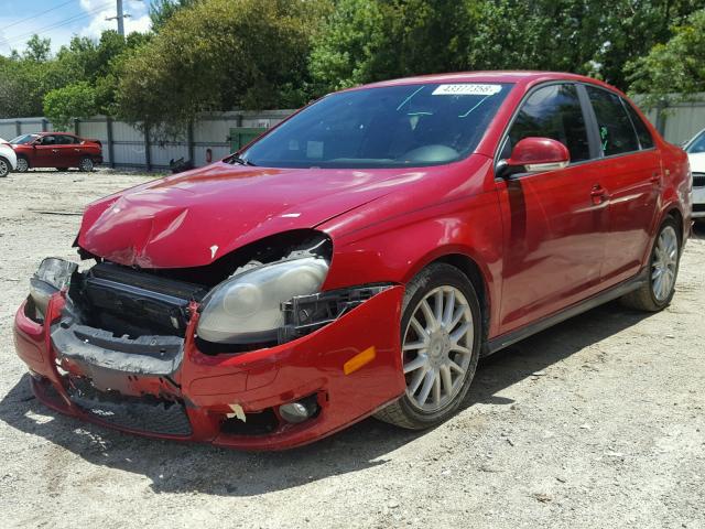 3VWTJ71K37M096729 - 2007 VOLKSWAGEN JETTA GLI RED photo 2