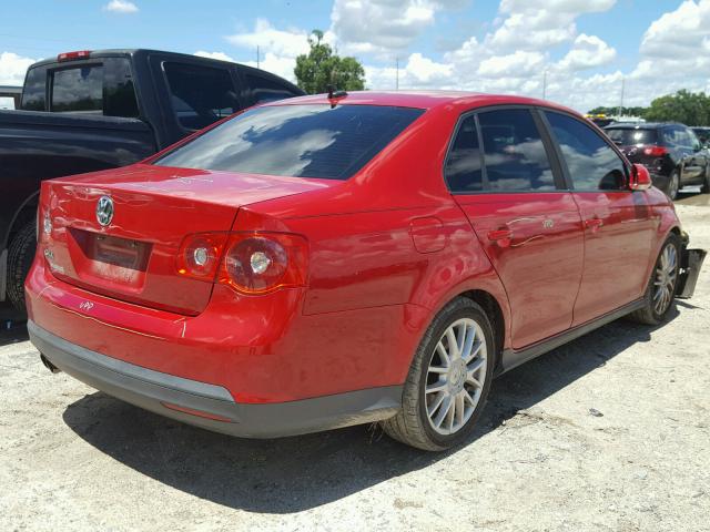 3VWTJ71K37M096729 - 2007 VOLKSWAGEN JETTA GLI RED photo 4