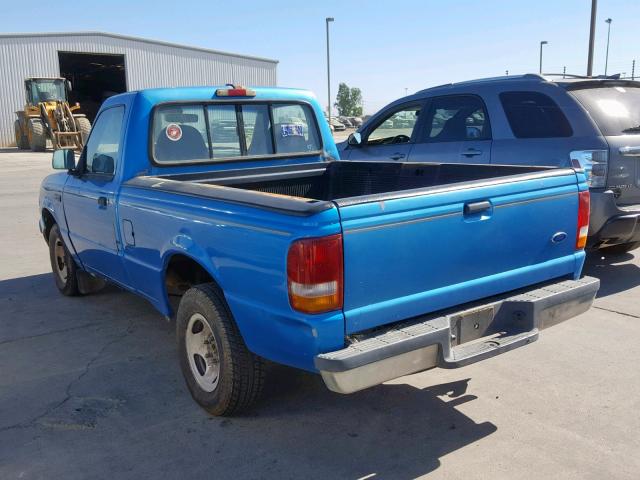 1FTCR10A2RPC32217 - 1994 FORD RANGER BLUE photo 3