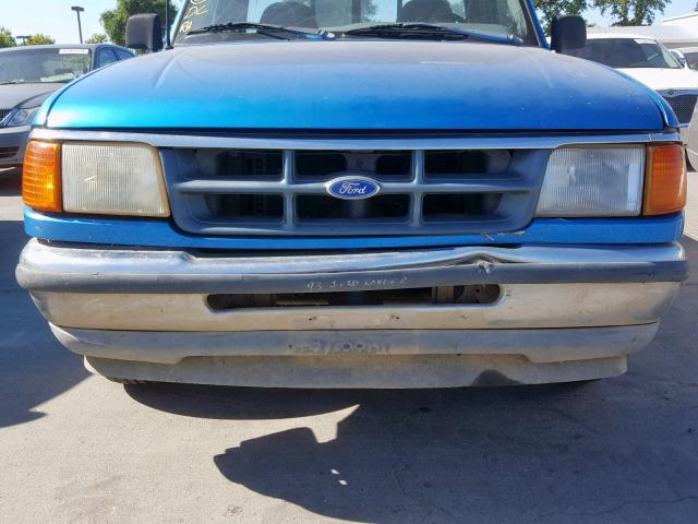1FTCR10A2RPC32217 - 1994 FORD RANGER BLUE photo 7