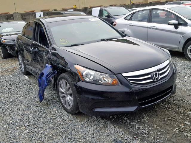 1HGCP2F81CA216411 - 2012 HONDA ACCORD EXL BLACK photo 1