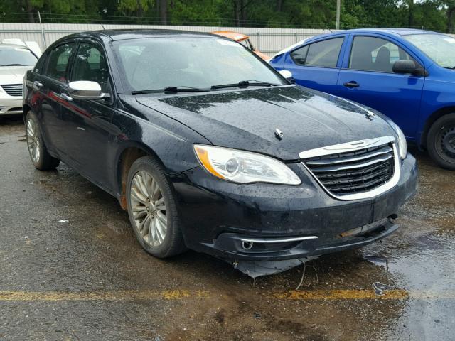 1C3BC2FG3BN551064 - 2011 CHRYSLER 200 LIMITE BLACK photo 1