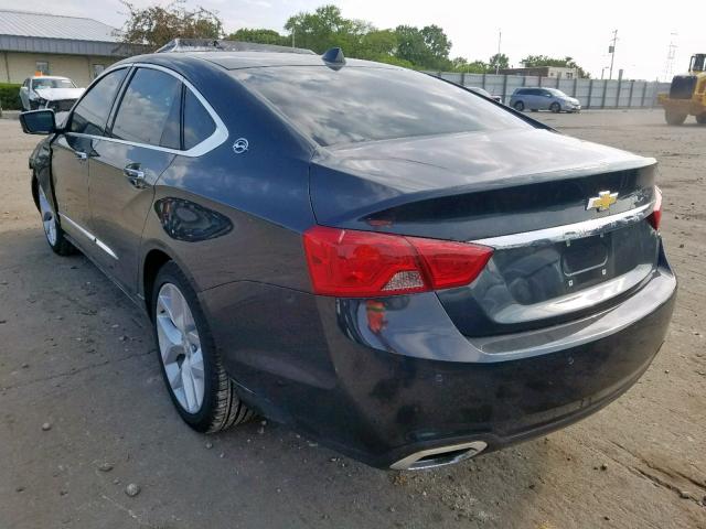 2G1155S39E9240065 - 2014 CHEVROLET IMPALA LTZ CHARCOAL photo 3