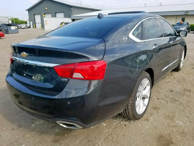 2G1155S39E9240065 - 2014 CHEVROLET IMPALA LTZ CHARCOAL photo 4