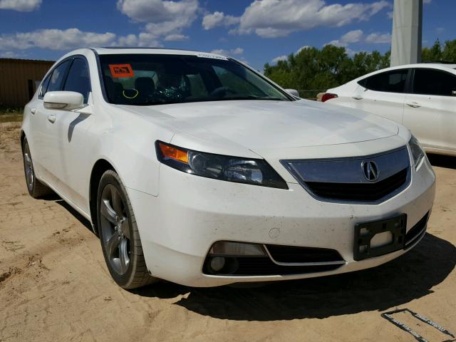 19UUA9F50CA011828 - 2012 ACURA TL WHITE photo 1