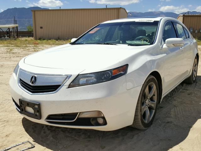 19UUA9F50CA011828 - 2012 ACURA TL WHITE photo 2