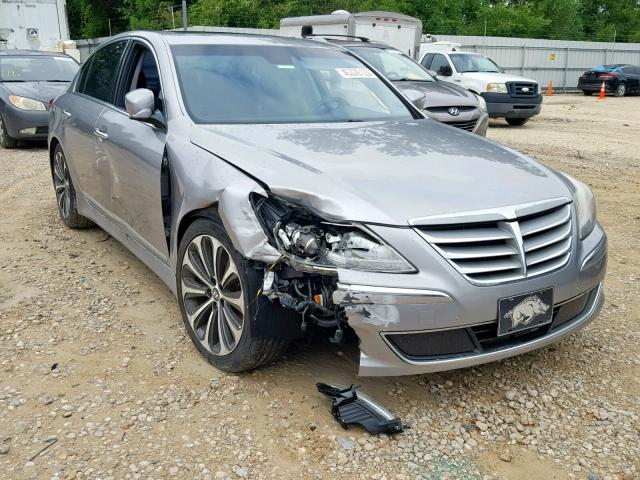 KMHGC4DH0CU211964 - 2012 HYUNDAI GENESIS 5. GRAY photo 1