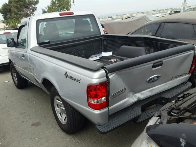 1FTKR1AD4APA56747 - 2010 FORD RANGER SILVER photo 3