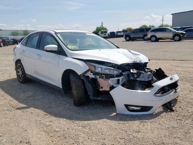 1FADP3H27HL272193 - 2017 FORD FOCUS SEL WHITE photo 1