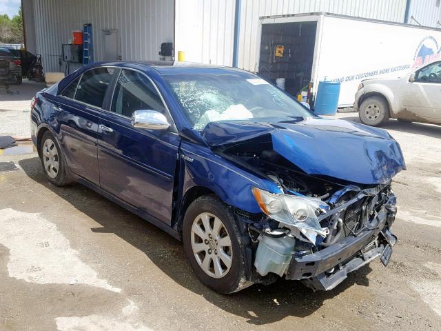 4T1BB46K99U092326 - 2009 TOYOTA CAMRY HYBR BLUE photo 1