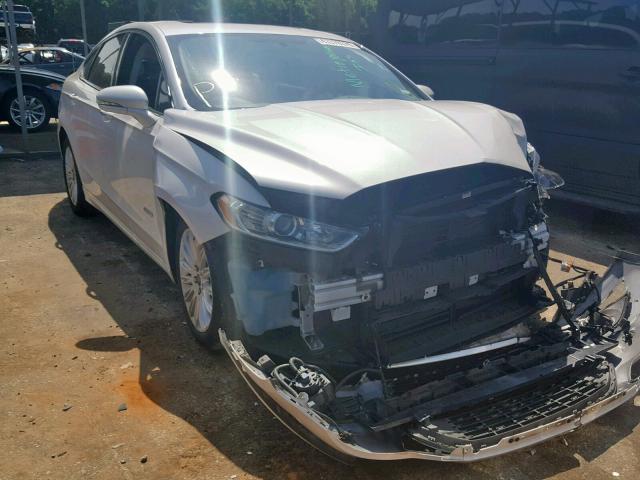 3FA6P0SU9DR365701 - 2013 FORD FUSION TIT WHITE photo 1