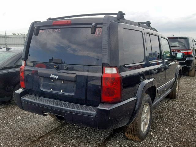 1J8HH48N96C248363 - 2006 JEEP COMMANDER 黑色 照片 4