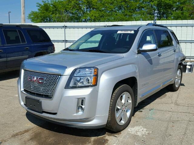 2GKALUEK5F6422833 - 2015 GMC TERRAIN DE GRAY photo 2