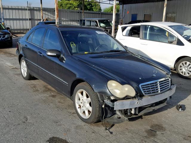 WDBRF61J74E018857 - 2004 MERCEDES-BENZ C 240 GRAY photo 1