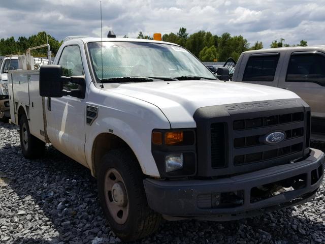 1FDWF305X8EC54685 - 2008 FORD F350 SRW S WHITE photo 1