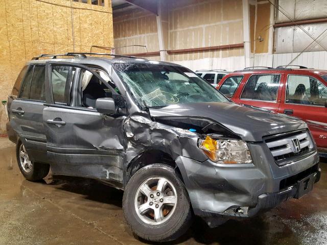 5FNYF18398B018614 - 2008 HONDA PILOT SE CHARCOAL photo 1